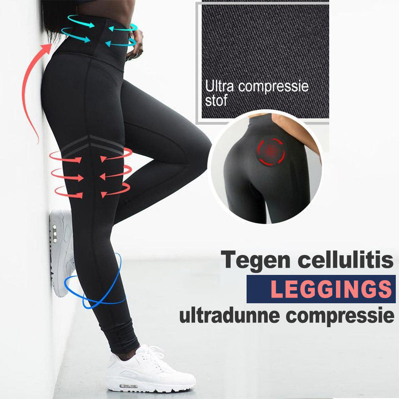 Damen Sport Leggings mit Hoher Taille für Fitness und Yoga-Luzern Mode