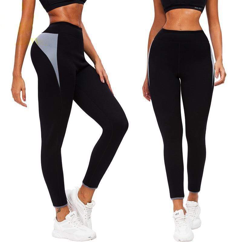 Damen Fitness Leggings für effektives Training und Abnehmen-S-Luzern Mode