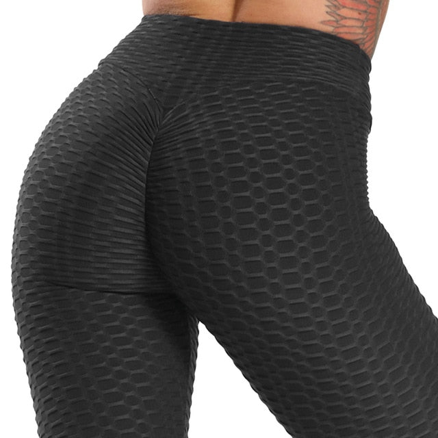 Damen Sportleggings | korrigierend | formend | Hoher Bund | Stretch-Schwarz-S-Luzern Mode