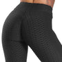 Damen Sportleggings | korrigierend | formend | Hoher Bund | Stretch-Schwarz-S-Luzern Mode