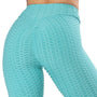 Damen Sportleggings | korrigierend | formend | Hoher Bund | Stretch-Türkis-S-Luzern Mode