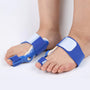 Bunion Schiene | Korrigierend Verstellbar Atmungsaktiv Universell Orthopädisch-Blau-Luzern Mode