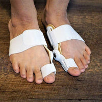 Bunion Schiene | Korrigierend Verstellbar Atmungsaktiv Universell Orthopädisch-Weiß-Luzern Mode