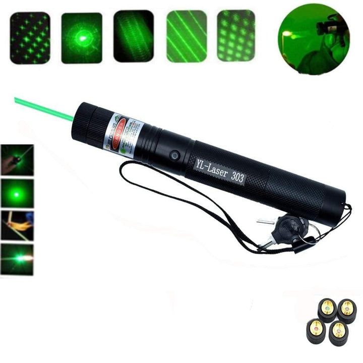 Laserpointer | Hell Präzise Kraftvoll Langlebig Sichtbar Ergonomisch-Grün-Luzern Mode