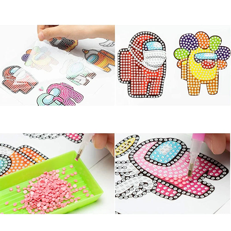 Diamantsticker-Set | Kreativ DIY Kunst Vielseitig Langlebig-Luzern Mode