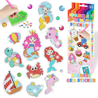 Diamantsticker-Set | Kreativ DIY Kunst Vielseitig Langlebig-Meer-Luzern Mode