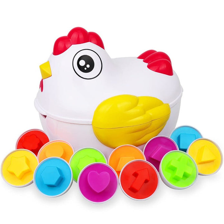 Eierpuzzle | Kreativ Lehrreich Farbenfroh Unterhaltsam Langlebig-Huhn-Luzern Mode