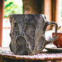 Kaffeetasse | Kristall Stilvoll Nachhaltig Vielseitig Modern Luxus 350 ML-Grau-Luzern Mode