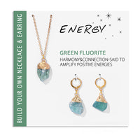 Schmuckset für Damen | Kristalle | Halskette | Ohrringe-Aquamarin-Luzern Mode