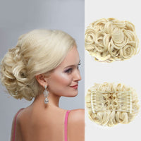Knot Haarverlängerung | Elastisch | Lockig | Weich | Synthetisch-Luzern Mode