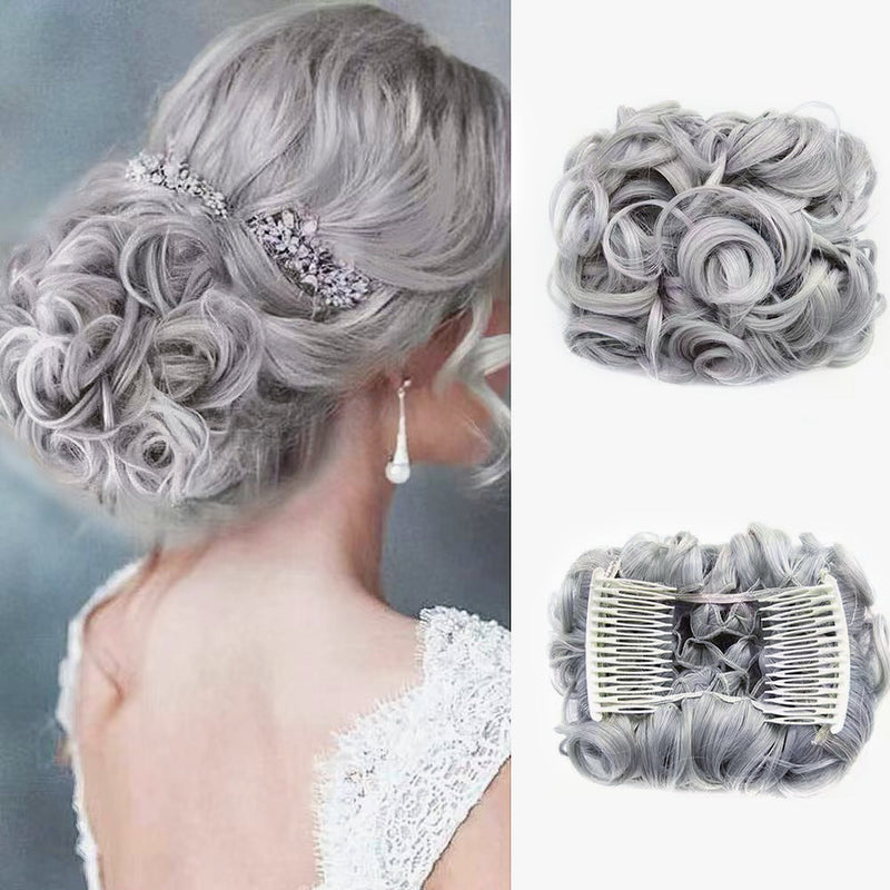 Knot Haarverlängerung | Elastisch | Lockig | Weich | Synthetisch-Luzern Mode