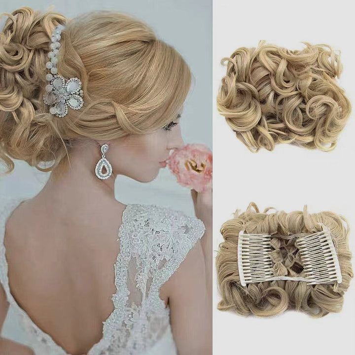 Knot Haarverlängerung | Elastisch | Lockig | Weich | Synthetisch-Luzern Mode