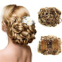 Knot Haarverlängerung | Elastisch | Lockig | Weich | Synthetisch-10#-Luzern Mode