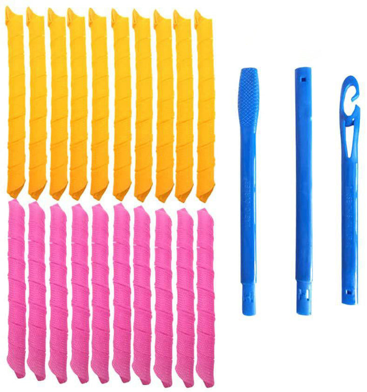 Haarkrulset | Haarlos | Sanft | Universell | Nicht schädigend-65 cm (Ab Schulternaht)-Luzern Mode