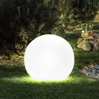 Tuinlampe | Rund Wiederaufladbar Kabellos Langlebig Stilvoll Vielseitig-Luzern Mode