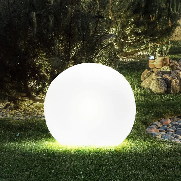Tuinlampe | Rund Wiederaufladbar Kabellos Langlebig Stilvoll Vielseitig-Luzern Mode