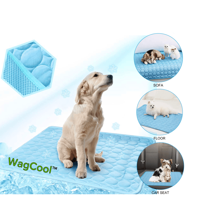 Hundematte | Kühlend Sommer Ice-Silk Tragbar Langlebig Waschbar-Luzern Mode
