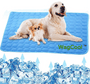 Hundematte | Kühlend Sommer Ice-Silk Tragbar Langlebig Waschbar-XS 40x30cm-Blau-Luzern Mode