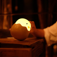 Kindernachtlampe | Küken Niedlich Langlebig Stimmungsvolles LED Beruhigend-Luzern Mode