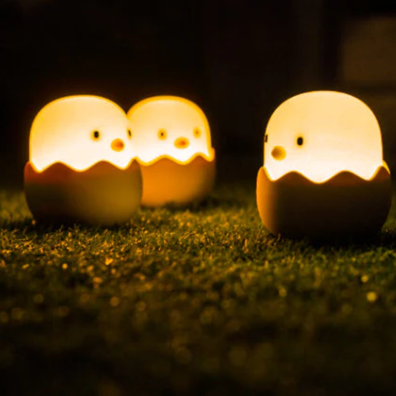 Kindernachtlampe | Küken Niedlich Langlebig Stimmungsvolles LED Beruhigend-Luzern Mode