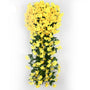Kunstorchidee Cascade | 90CM | Nachhaltig | Detailliert | Farbig-Gelb-Luzern Mode