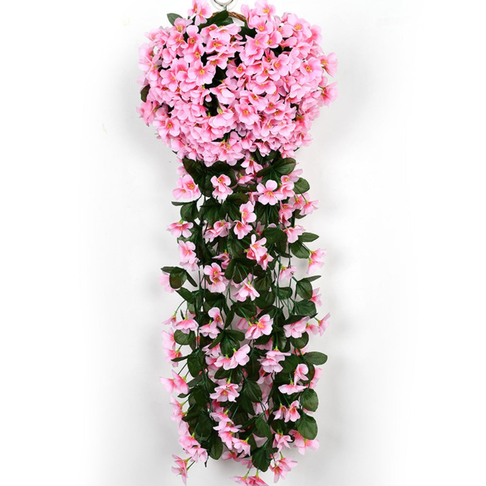 Kunstorchidee Cascade | 90CM | Nachhaltig | Detailliert | Farbig-Hellrosa-Luzern Mode