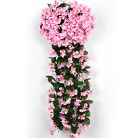 Kunstorchidee Cascade | 90CM | Nachhaltig | Detailliert | Farbig-Hellrosa-Luzern Mode
