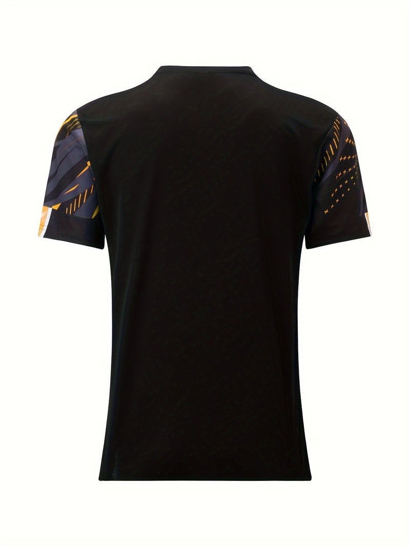 Herren T-Shirt 1+1 GRATIS | gestreiftes Shirt Sommer | stylisch bequem | bunt cool-Luzern Mode
