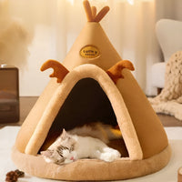 Katzenbett | Zelt | Gemütlich | Gesellig | Warm | Komfortabel | Trendy | Tipi | Sicher-Luzern Mode