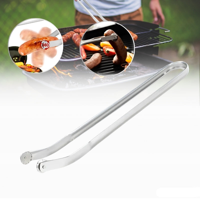 BBQ-Zange | Langlebig | Vielseitig | Edelstahl | Hitzebeständig | Geschenkidee-Luzern Mode