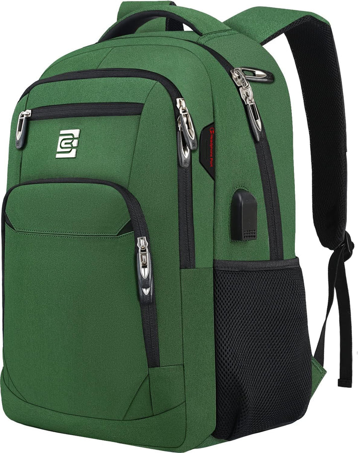 Dunne anti-diefstal laptoprugzak met USB-oplaadpoort