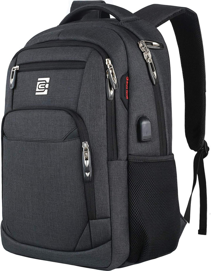 Dunne anti-diefstal laptoprugzak met USB-oplaadpoort