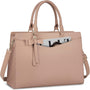 Wasserdichte Laptop-Tasche aus PU-Leder mit multifunktionalem Design für Damen