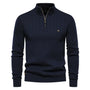 Herren Herbstpullover mit Reißverschluss – Daan