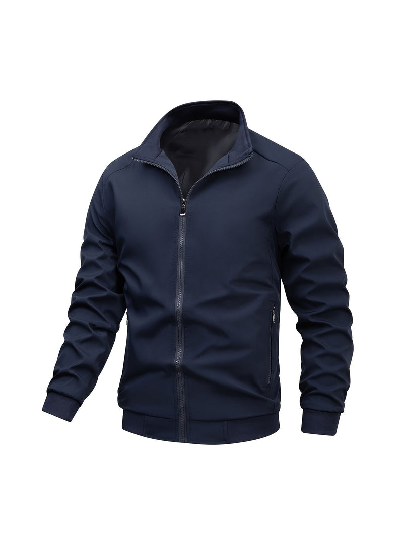 Herrenjacke mit Stehkragen – Sven