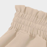 Elegante Damenhose mit Rüschenbund - Bequeme Passform-Luzern Mode