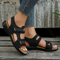 Lässige Damen Sandalen mit Klettverschluss – Nina