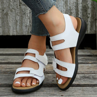 Lässige Damen Sandalen mit Klettverschluss – Nina