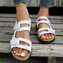 Lässige Damen Sandalen mit Klettverschluss – Nina