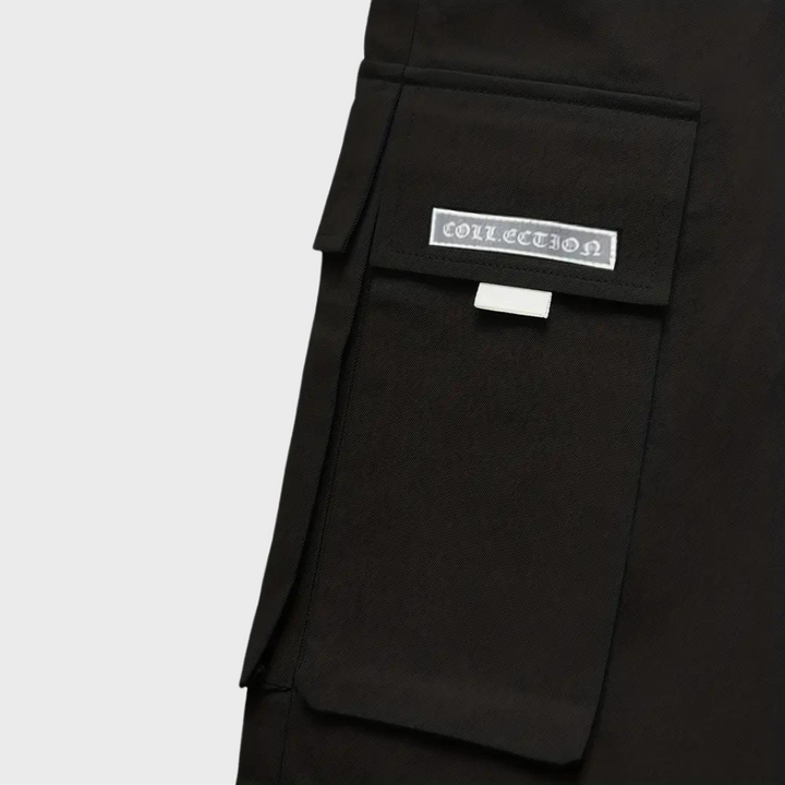 Herren Cargo Jogginghose mit Taschen und Kordelzug-Luzern Mode