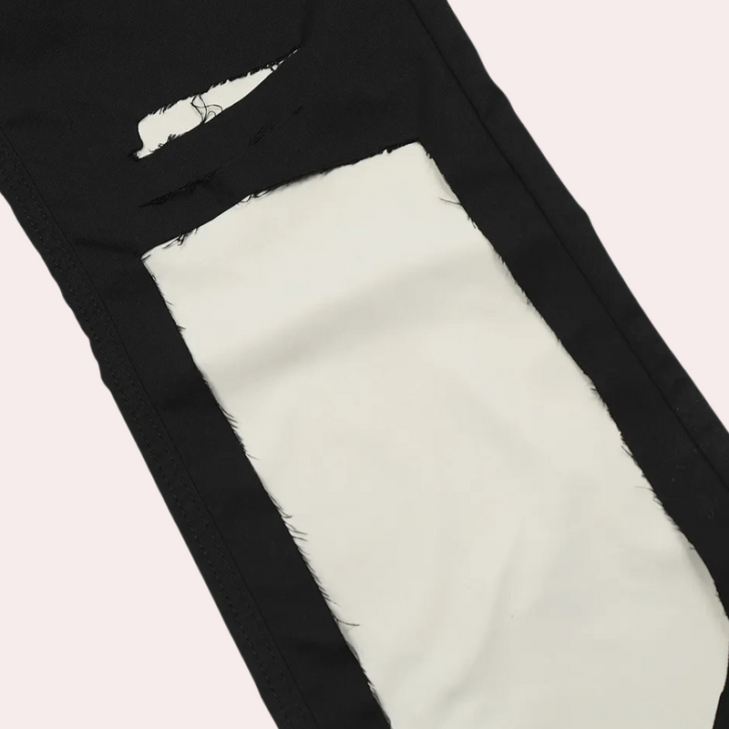 Herren Zweifarbige Outdoor-Hose mit Reißverschluss-Design-Luzern Mode