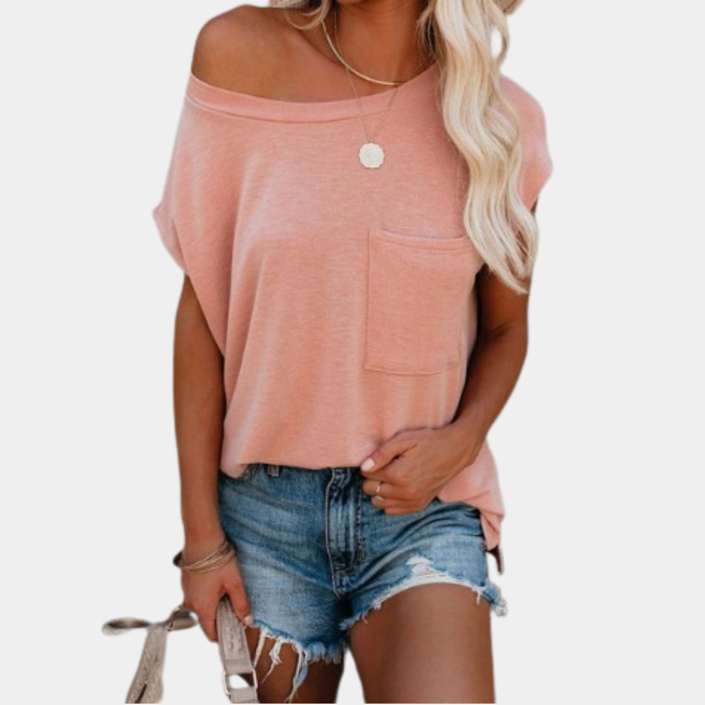 Lässiges Damen Sommer T-Shirt – Linae