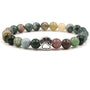 Armband Naturstein | Erdende Kraft | Lavastein | Zeitlos | Komfortabel-Achat-Luzern Mode