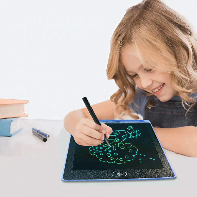 Kinder Zeichentablet | LCD Wiederverwendbar Langlebig Löschbar Sperrfunktion Vielseitig-Luzern Mode