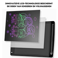 Kinder Zeichentablet | LCD Wiederverwendbar Langlebig Löschbar Sperrfunktion Vielseitig-Luzern Mode