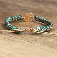 Edelstein-Armband | Jaspis Lebensbaum Stilvoll Handgemacht Langlebig-Luzern Mode