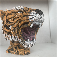 Tierfiguren | Dekorativ Langlebig Stilvoll Einzigartig Robust-Tiger Skulptur-Luzern Mode