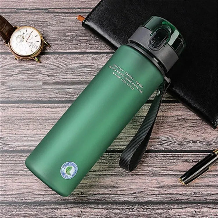 Sporttrinkflasche | Langlebig | Groß | Leckfrei | Vielseitig | Stylisch | Funktional-400ml-Grün-Luzern Mode