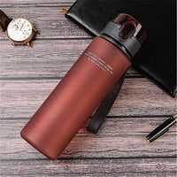 Sporttrinkflasche | Langlebig | Groß | Leckfrei | Vielseitig | Stylisch | Funktional-400ml-Rot-Luzern Mode