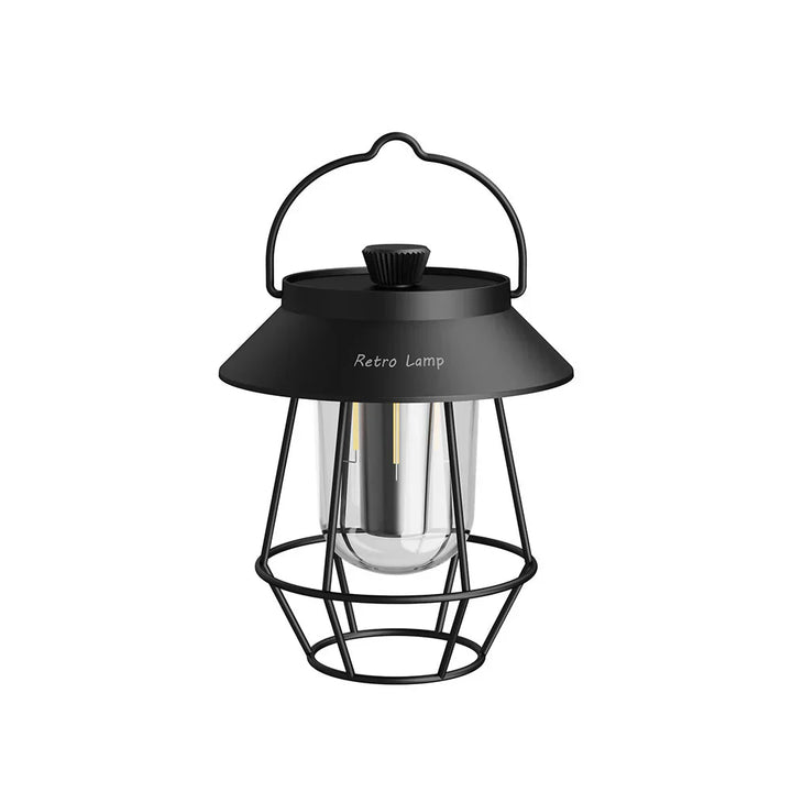 LED Laterne | Nachhaltiges Camping Stimmungsvolles Praktisch USB Kompakt-Schwarz-Luzern Mode